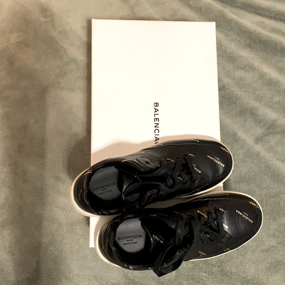 Black Balenciaga Sneakers Size 6